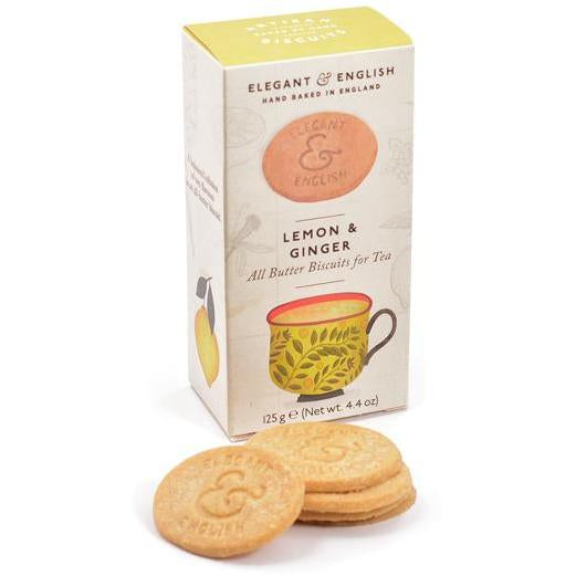 Shortbread Sitron og ingefær 125g.