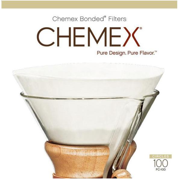 Chemex Filter for 6/8 kopp 100stk