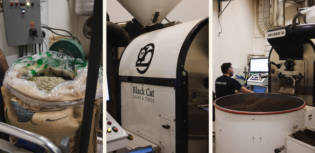 Kaffebrenning på Grini